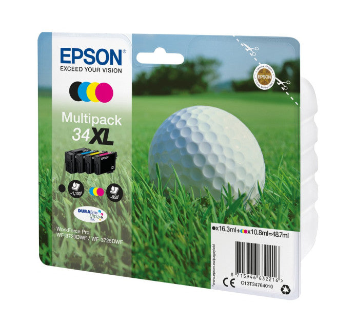 Ink/34XL Golf Ball CMYK