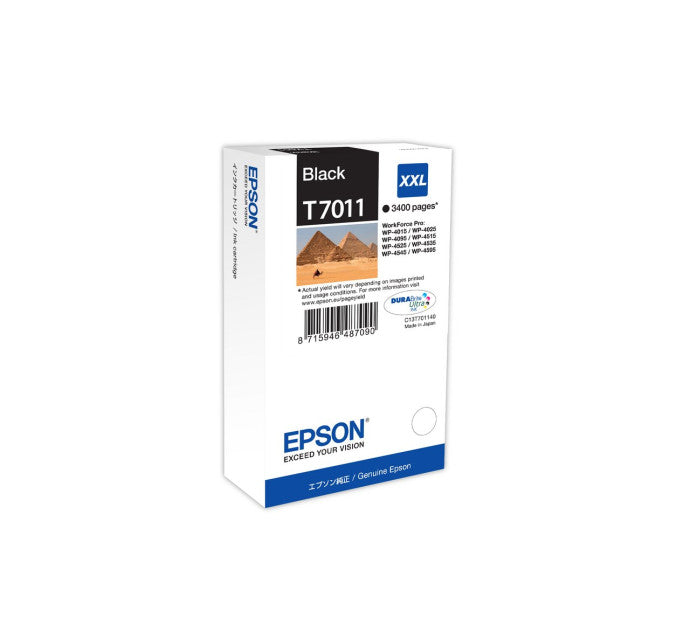 Cartouche EPSON C13T70114010  WP4000/4500 - Noir