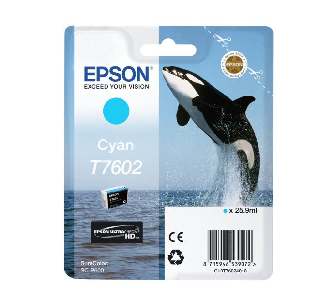 Ink/T7602 Killer Whale 25.9ml CY