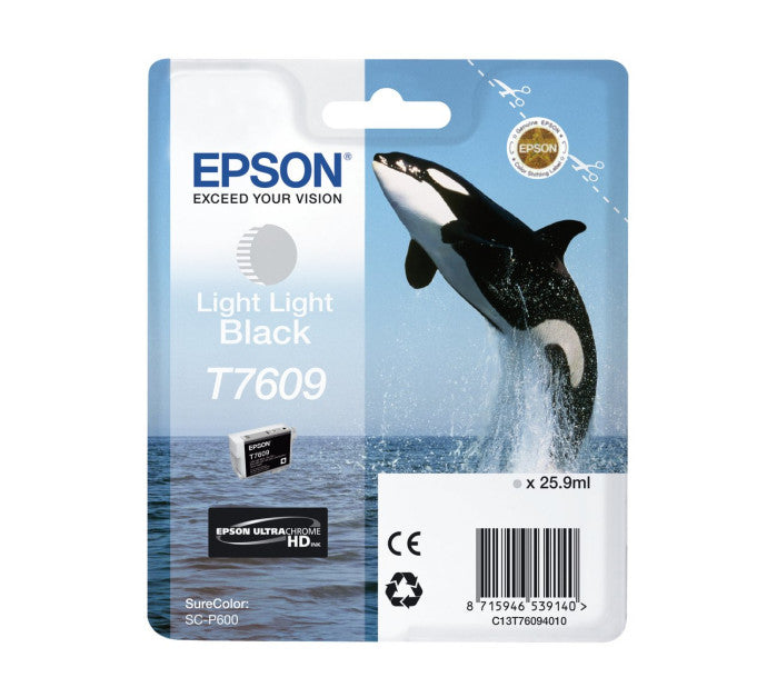 Cartouche EPSON C13T76094010 T7609 - Noir clair