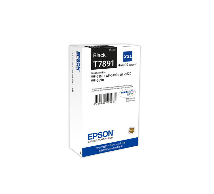 Cartouche EPSON C13T789140 T7891 - Noir