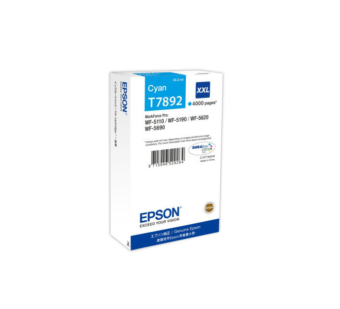 Cartouche EPSON C13T789240 T7892 - Cyan