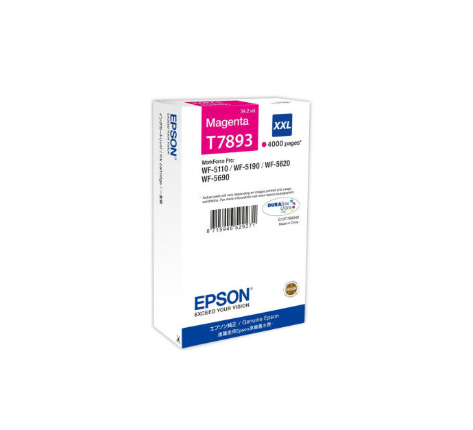 Cartouche EPSON C13T789340 T7893 - Magenta