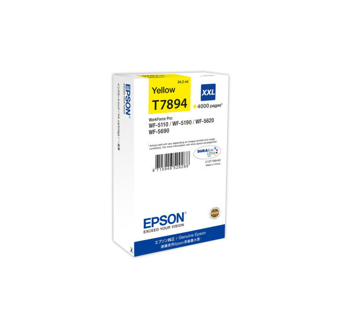 Cartouche EPSON C13T789440 T7894 - Yellow