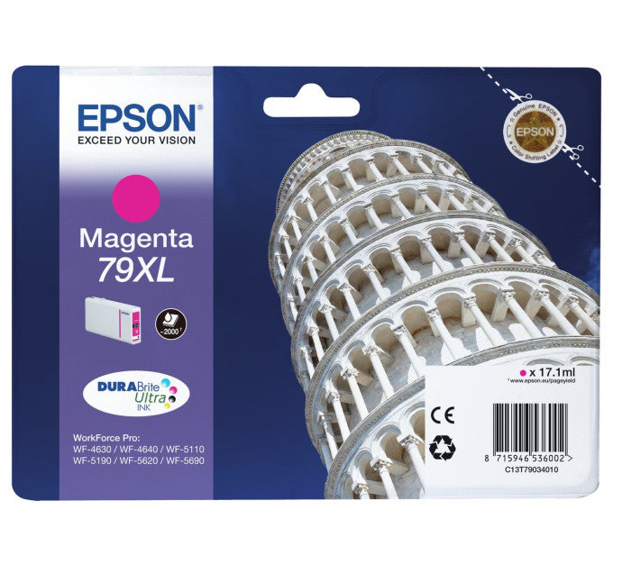 Cartouche EPSON C13T79034010 79XL - Magenta