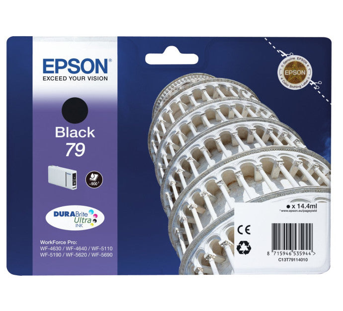 Cartouche EPSON C13T79114010 DURABrite - Noir