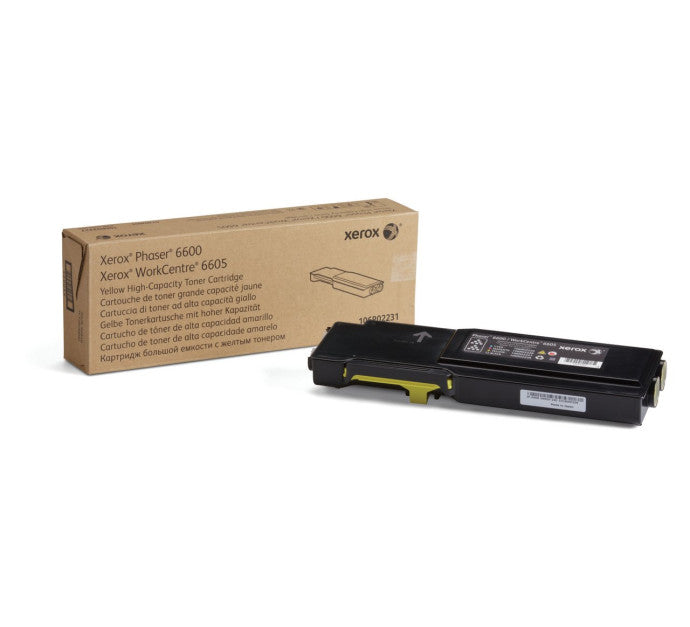 Toner/Yellow High Cap Yield 6k f 6600