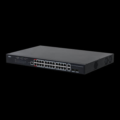 DAHUA- Commutateur PoE 24 ports DH-PFS4226-24GT-370