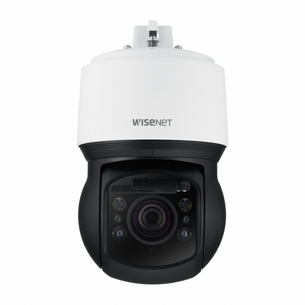 HANWHA- Caméra dôme 6 MP avec essuie-glace et infrarouge XNP-8300RW