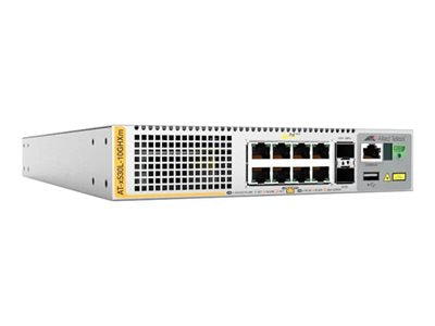 ALLIED AT-x530L-10GHXm Switch L3 8p Multi-GigPoE++  2 SFP+