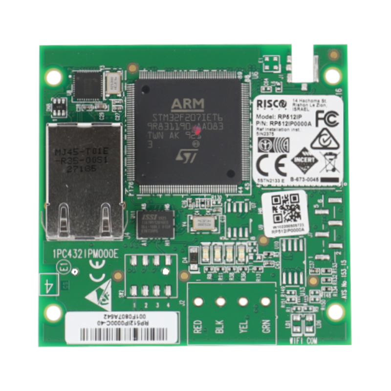 RISCO- Module Plug-in de communication TCP/IP Multi-Socket RP512IP0000A