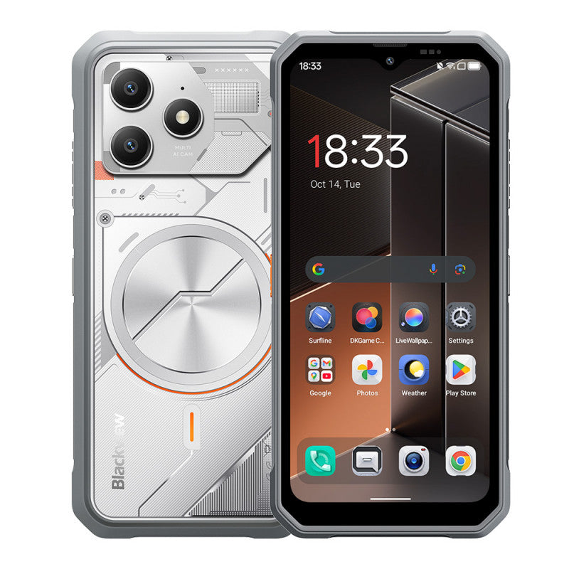 Blackview FORT 100 (NFC - 6.56'' - 128 Go, 6 Go RAM) Blanc