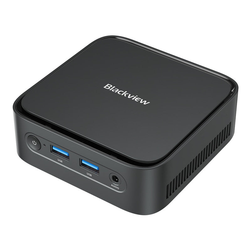 Blackview MP50 (Mini PC, AMD 3500U - 512 Go, 16 Go RAM) Noir