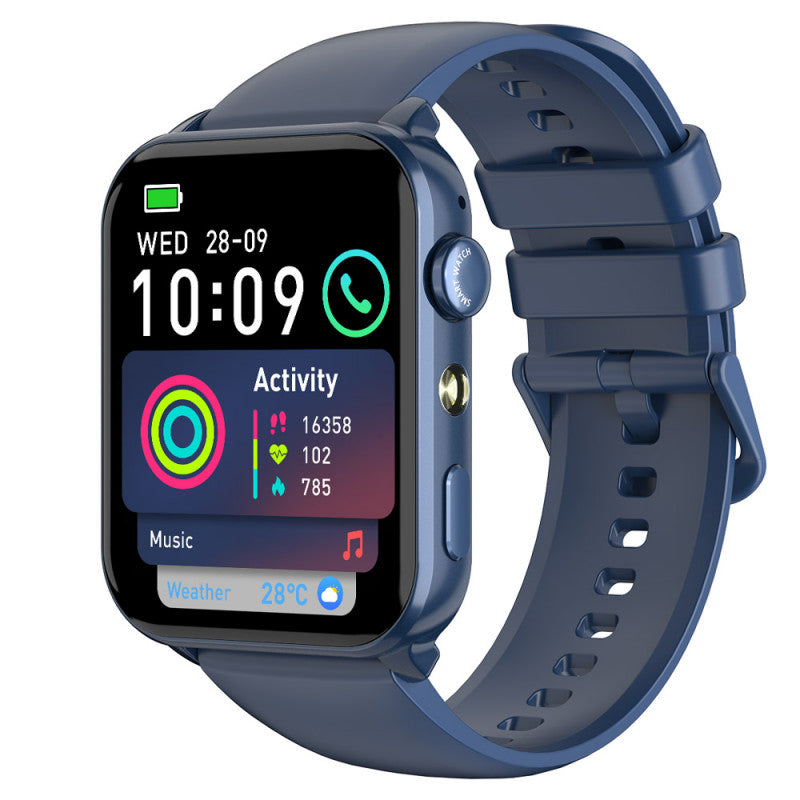 Blackview R30 Max  (Montre connectée - 1.91'' - Appels bluetooth) Bleu