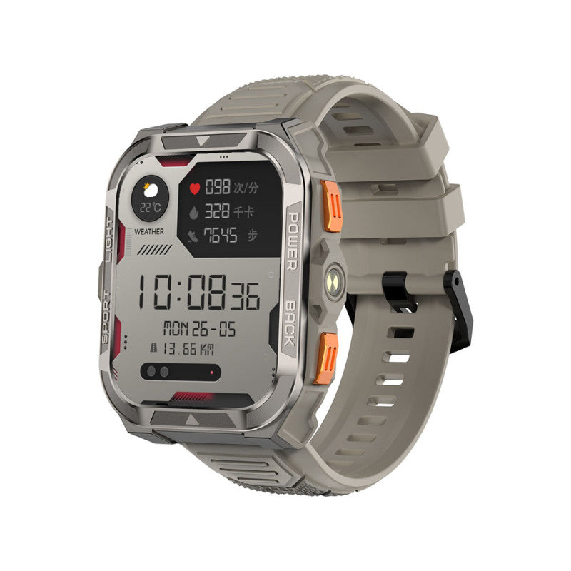 Blackview W80 Pro (Montre connectée - 1.91'' - Position GPS précise) Kaki