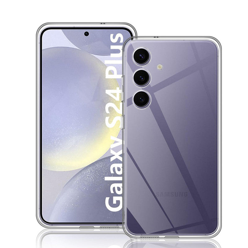Coque Silicone Pour Samsung Galaxy S24 Plus (0.5mm, Transparent) En Vrac