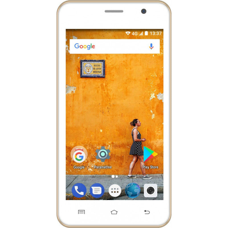 Konrow Easy Touch - Android 7.0 - 4G - Ecran 4.5'' - Double Sim -  8Go, 1Go RAM - Or