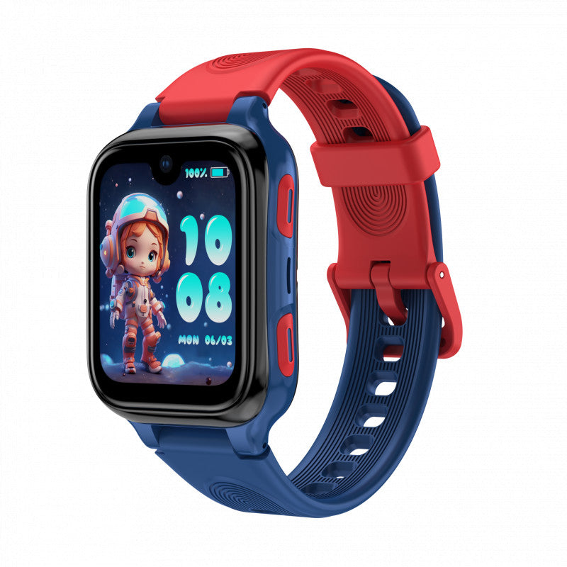 Lagenio K9 (Montre Connectée pour enfant - 1.78'' AMOLED - 5 MP - Support Sim 4G) Bleu