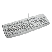 Logitech Deluxe Keyboard (Clavier AZERTY) Blanc