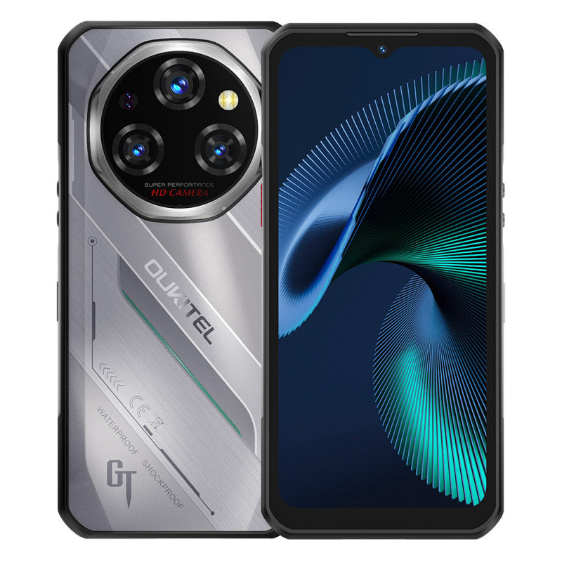 Oukitel WP62 5G (NFC - 6.6'' - 512 Go, 16 Go RAM - 11000mAh) Argent