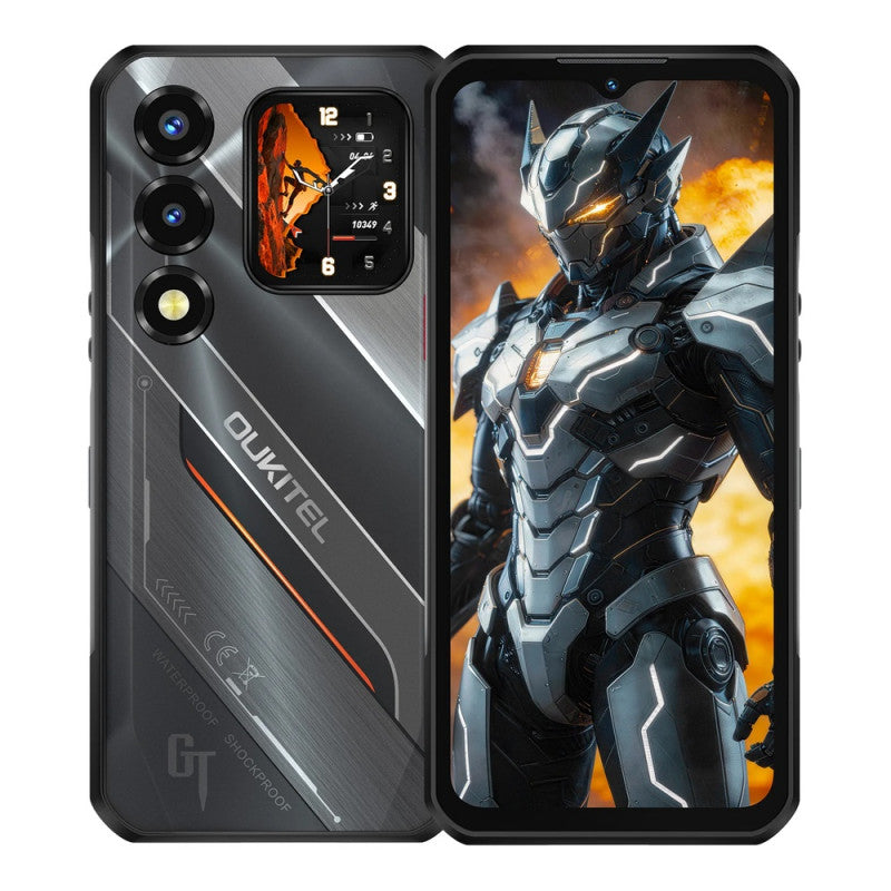 Oukitel WP66 5G (NFC - 6.6'' - écran secondaire - 512 Go, 12 Go RAM - 11000mAh) Noir