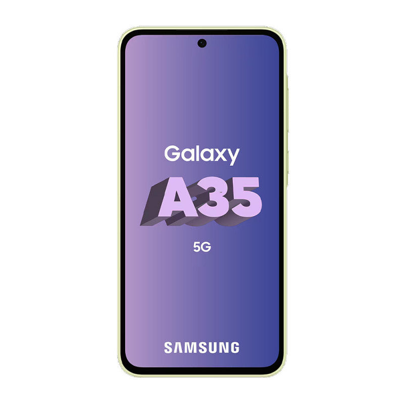 "Samsung Galaxy A35 5G 16,8 cm (6.6"") Double SIM Android 14 USB Type-C 6 Go 128 Go 5000 mAh Jaune"