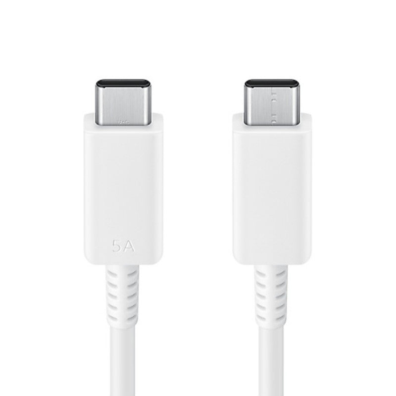 Samsung EP-DX510JWEGEU - Câble USB Type-C Vers USB Type-C (5A - 1,80m) Blanc -  Emballage Original