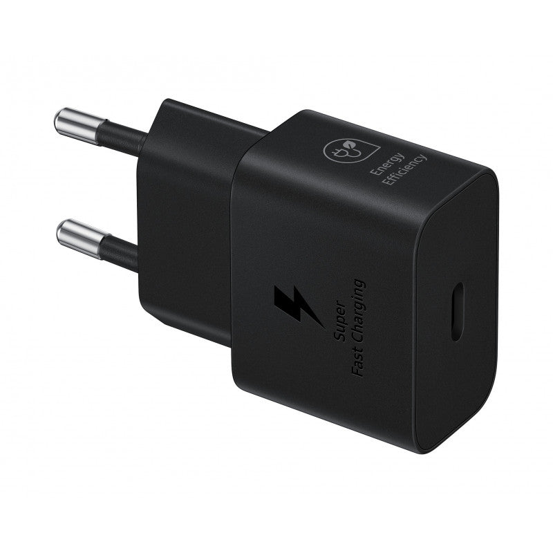 Samsung EP-T2510EBE - Adaptateur Secteur USB Type C (25W, Fast Charge, Noir) En vrac
