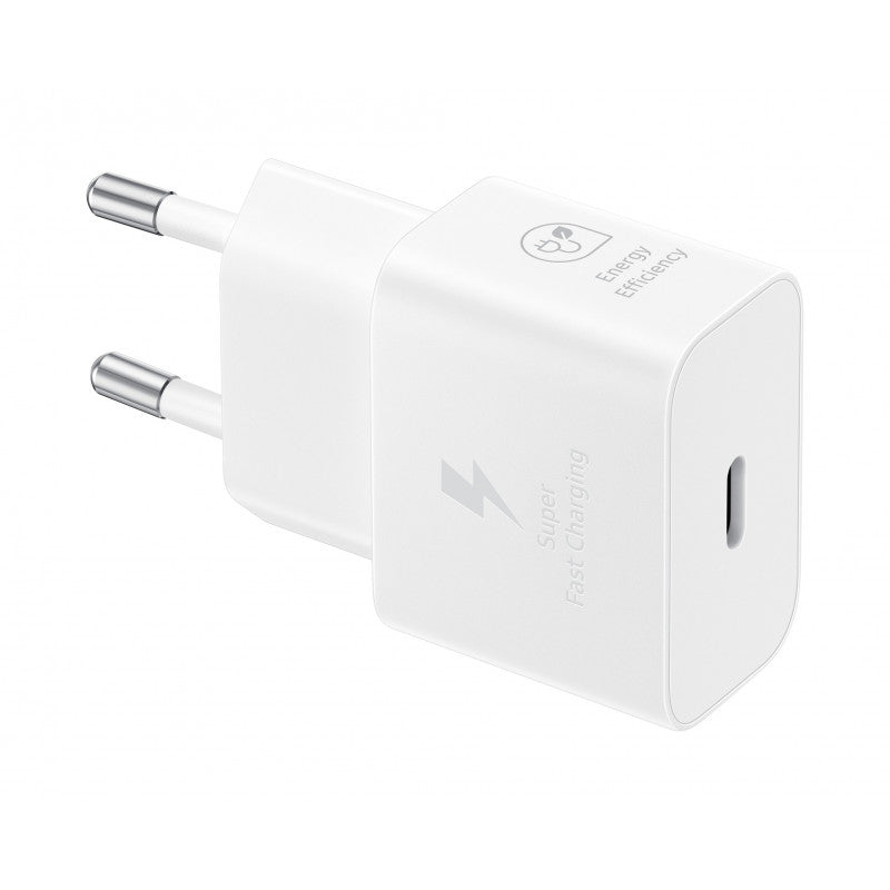 Samsung EP-T2510EWE - Adaptateur Secteur USB Type C (25W, Fast Charge, Blanc) En vrac