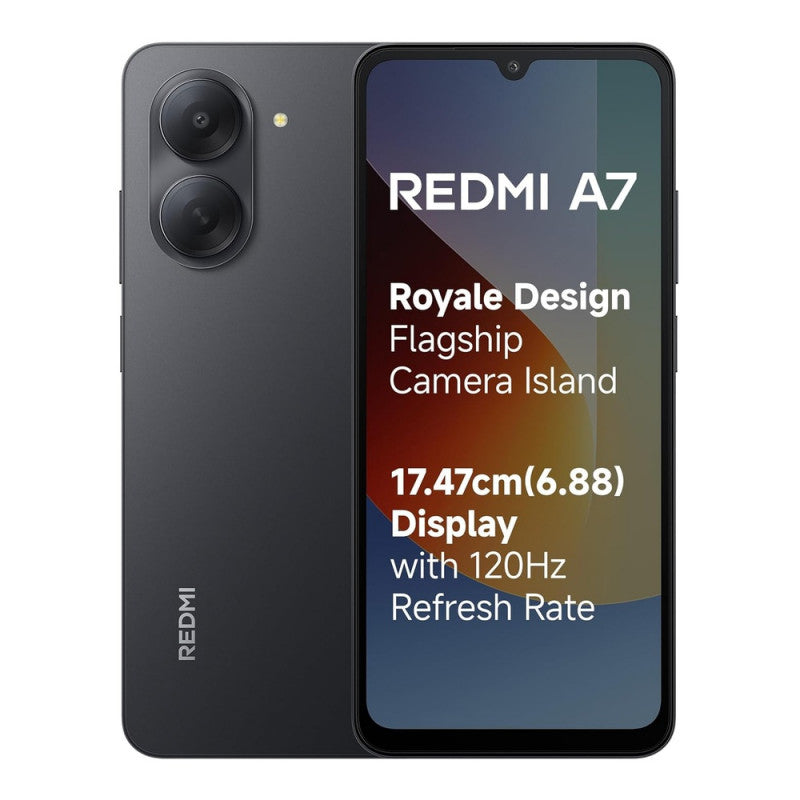Xiaomi Redmi A7 (6.88'' - 64 Go, 3 Go RAM) Noir