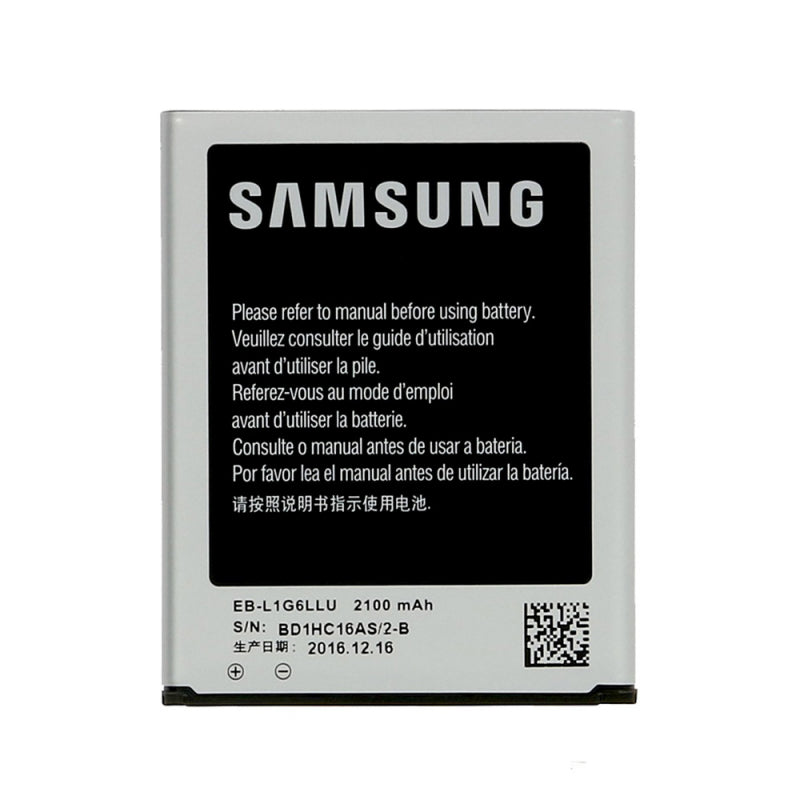 Batterie d'origine Pour Samsung Galaxy S3 (Original, En Vrac, Réf EB-L1G6LLUC)