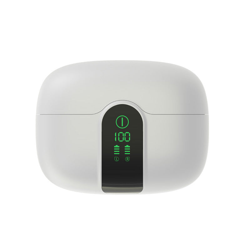 Blackview AirBuds 15 (Bluetooth 6.0 - Ecran d'Affichage - Reduction de Bruit) Blanc