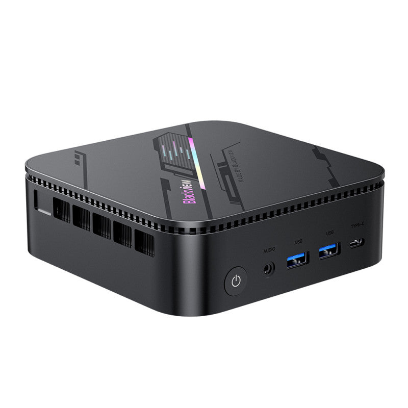Blackview MP100 Pro (Mini PC - i9 - 512 Go ROM, 16 Go RAM) Noir