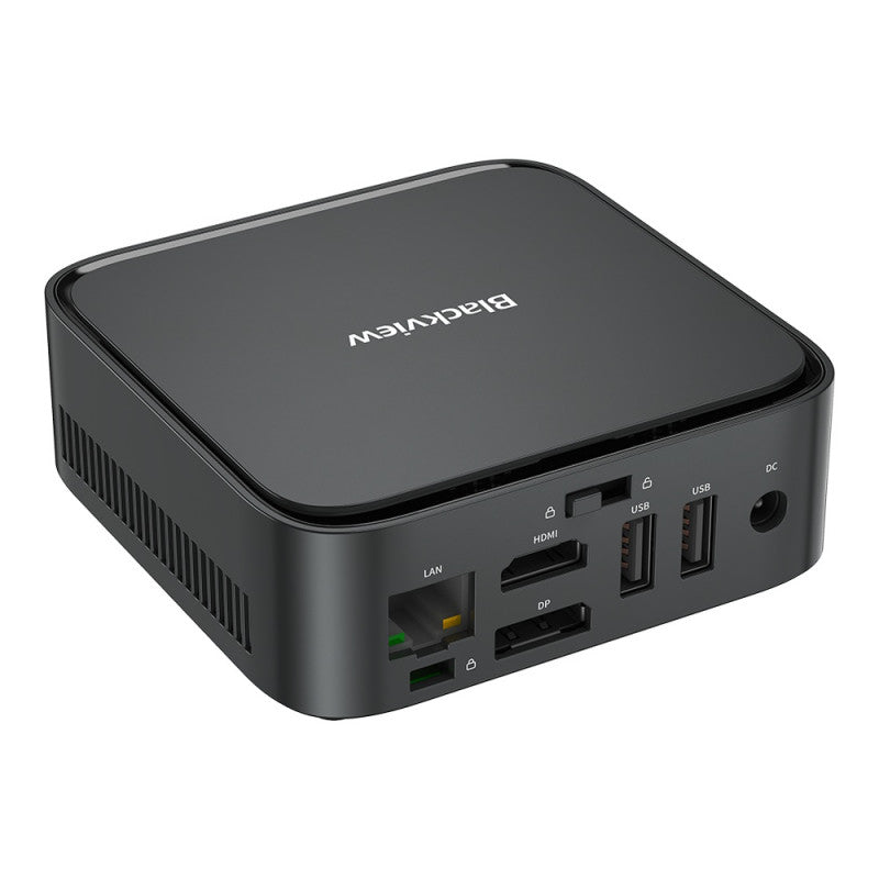 Blackview MP50 (Mini PC, AMD 3500U - 512 Go, 16 Go RAM) Noir