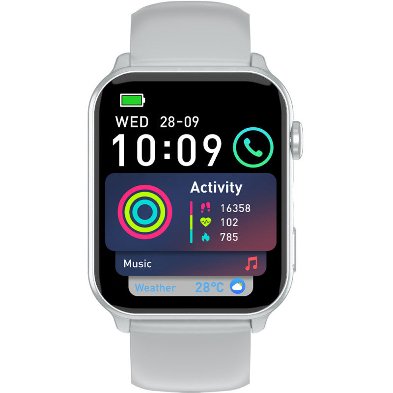 Blackview R30 Max (Montre connectée - 1.91'' - Appels bluetooth) Argent