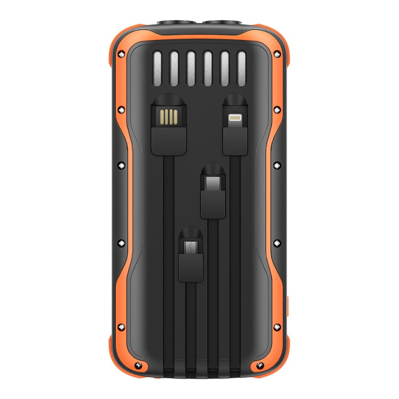 Blackview Terra 20 (Batterie externe - torche - multicables - 20000 mAh) Orange