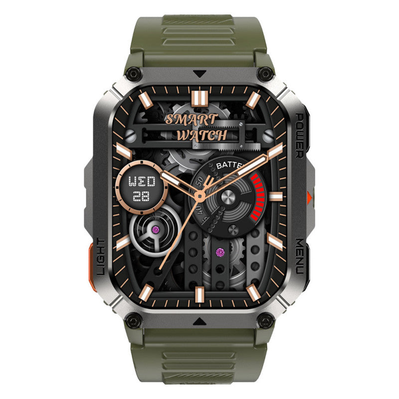 Blackview W70 Pro (Montre connectée - 2.01'' - Appels bluetooth) Vert