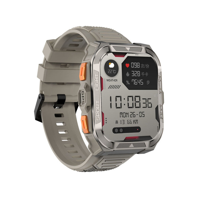 Blackview W80 Pro (Montre connectée - 1.91'' - Position GPS précise) Kaki