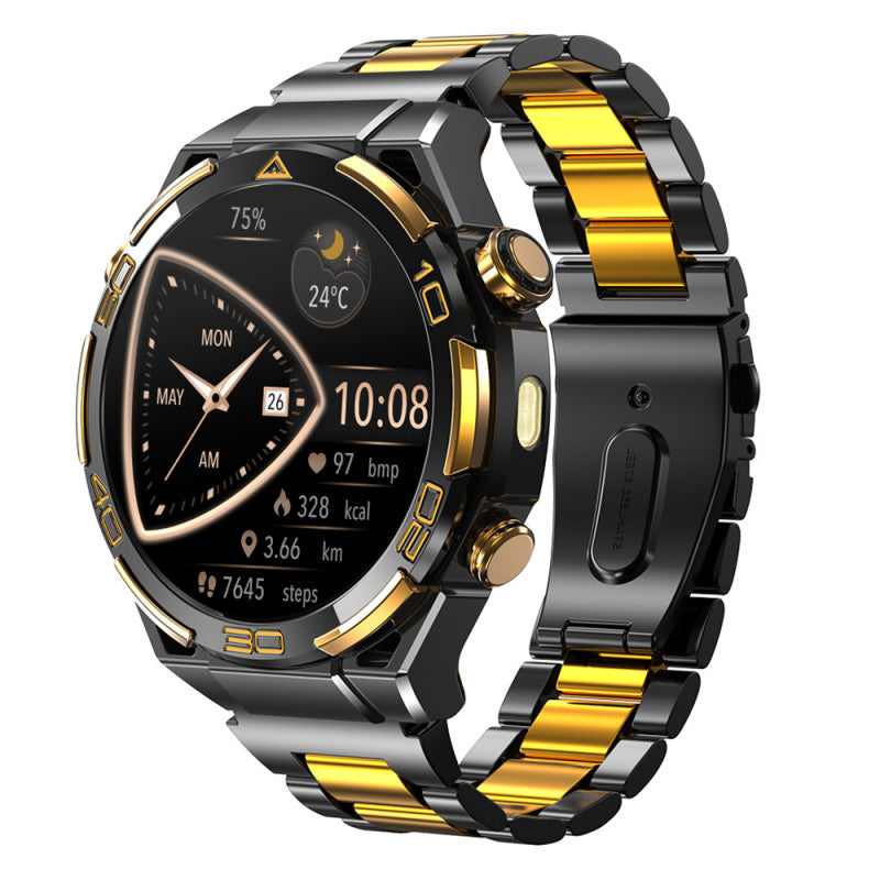 Blackview W90 Pro (Montre connectée - 1.43'' - Appels Bluetooth) Noir