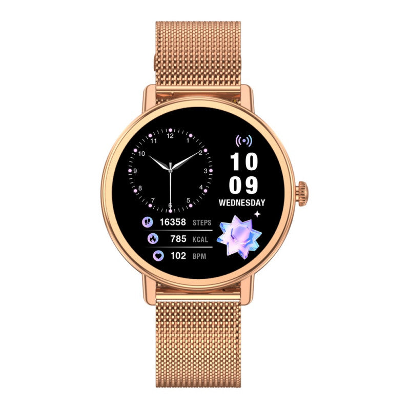 Blackview X30 (Montre connectée - 1.26'' - Appels Bluetooth) Or