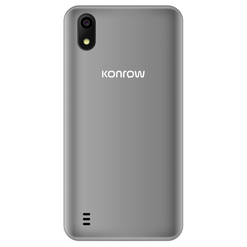 Konrow Easy 5 - Android 8.1 - 4G - Écran 5'' - Double Sim - 8Go, 1Go RAM - Gris