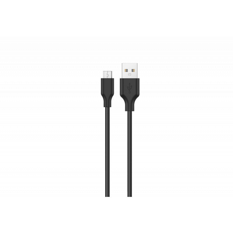 Konrow KCATMPB1 - Câble Micro USB vers Type A - 1m - Noir (Blister)