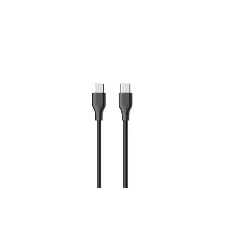 Konrow KCCTCPB1 - Câble USB Type C  vers Type C (1m, Noir) - Emballage Original