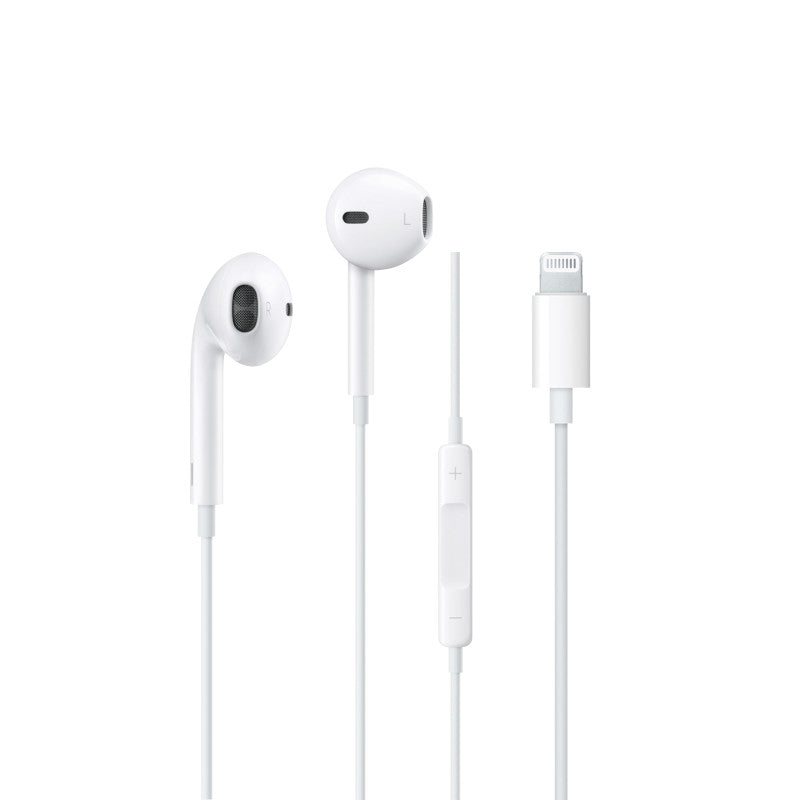 Konrow KE-BTL - Ecouteurs Lightning (1,2m, Blanc) - Emballage Original