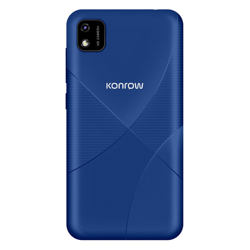 Konrow Star 5  (Double SIM - 4G - Écran 5'' - 16 Go, 2 Go RAM) Bleu