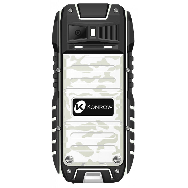 Konrow Stone - Antichoc - 2.4'' - Double Sim - Noir / Blanc