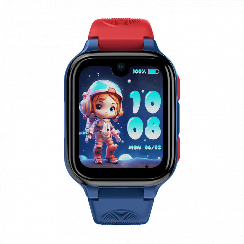 Lagenio K9 (Montre Connectée pour enfant - 1.78'' AMOLED - 5 MP - Support Sim 4G) Bleu