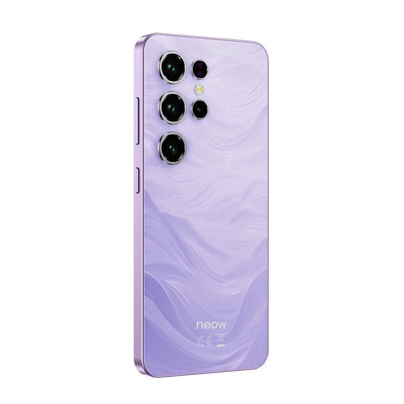NEOW Safe Plus, Pack OM (Smartphone pour adolescent - 6.6'' - 128 Go, 4 Go RAM) Violet