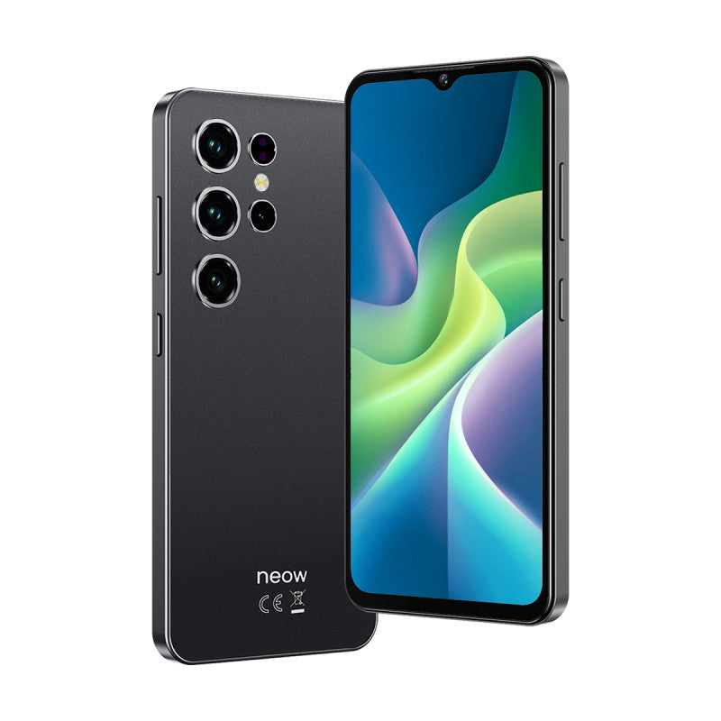 NEOW Safe Plus (Smartphone pour adolescent - 6.6'' - 128 Go, 4 Go RAM) Noir