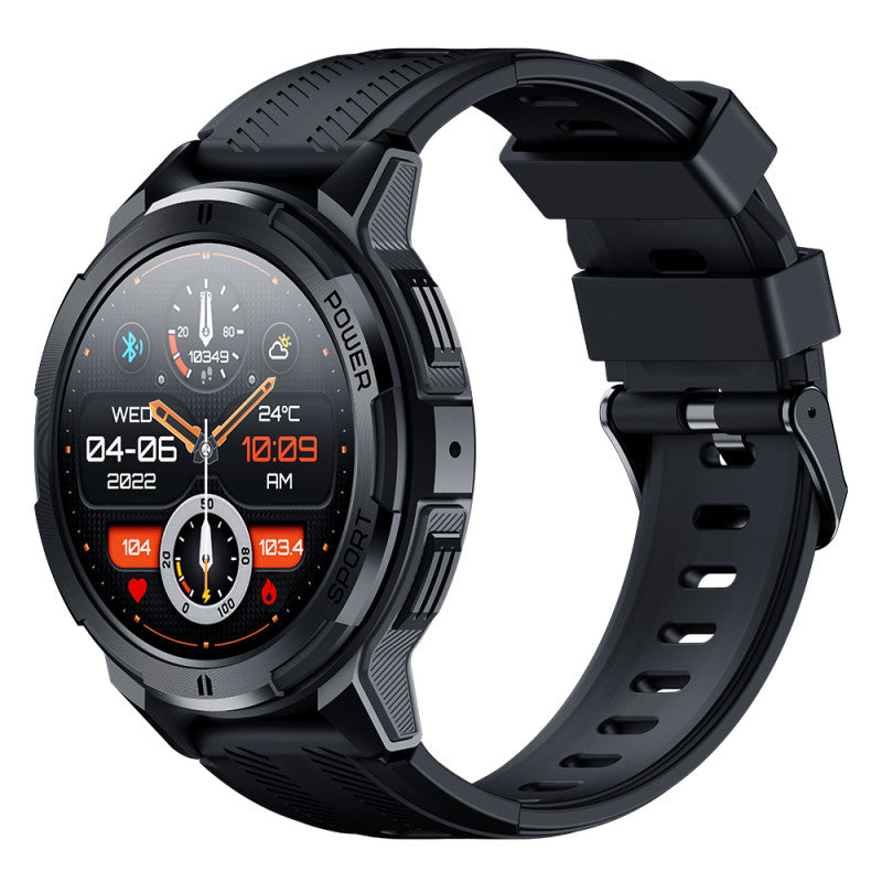 Oukitel BT10 (Montre Connectée Robuste -  1.43'' - Réponds aux appels) Noir